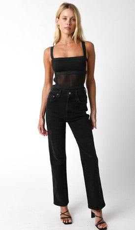 The Sexy Black Bodysuit