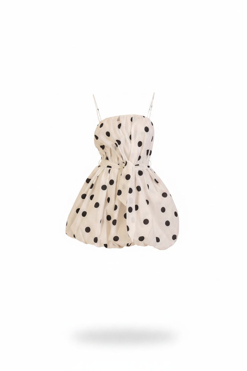 Polka Dot Dress Floating